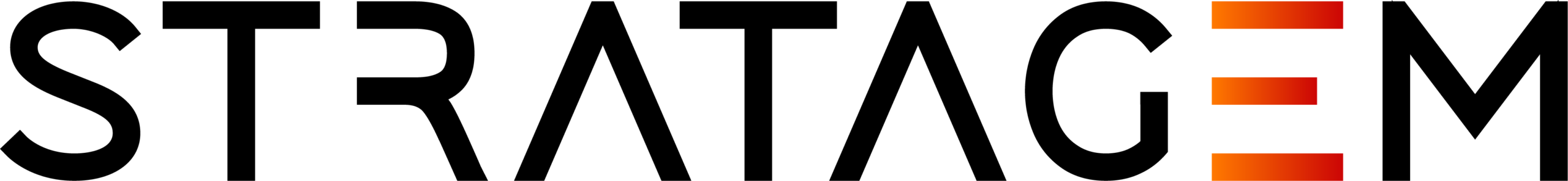 Stratagem Logo (Black)